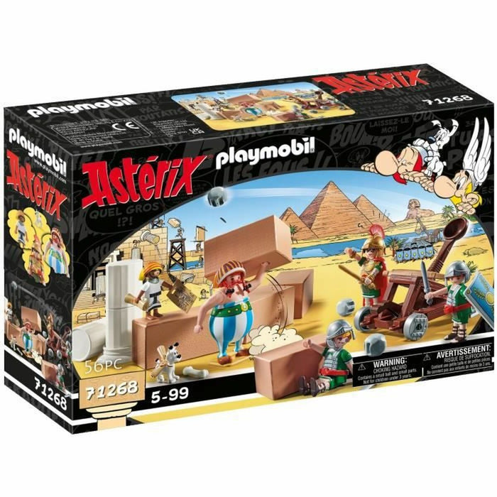 Playset Playmobil Astérix: Numerobis and the Battle of the Palace 71268 56 Piese