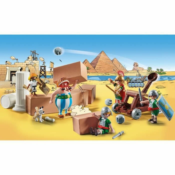 Playset Playmobil Astérix: Numerobis and the Battle of the Palace 71268 56 Piese