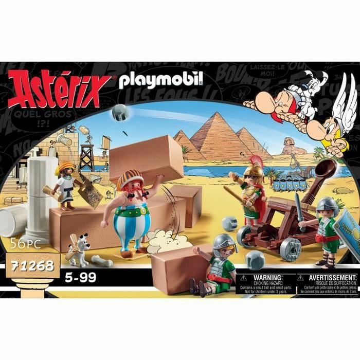 Playset Playmobil Astérix: Numerobis and the Battle of the Palace 71268 56 Piese