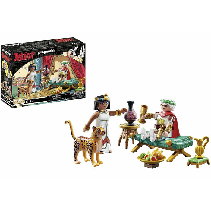 Playset Playmobil 71270 - Asterix: César and Cleopatra 28 Piese