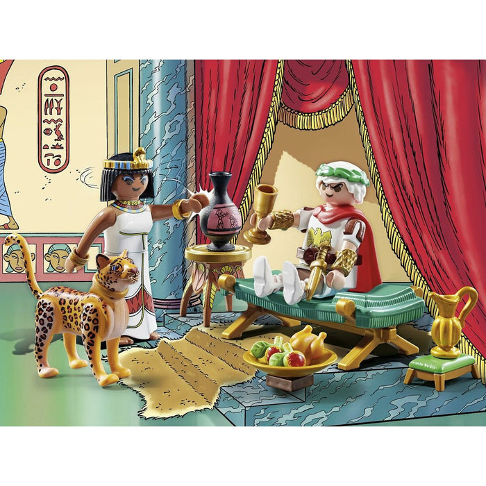 Playset Playmobil 71270 - Asterix: César and Cleopatra 28 Piese