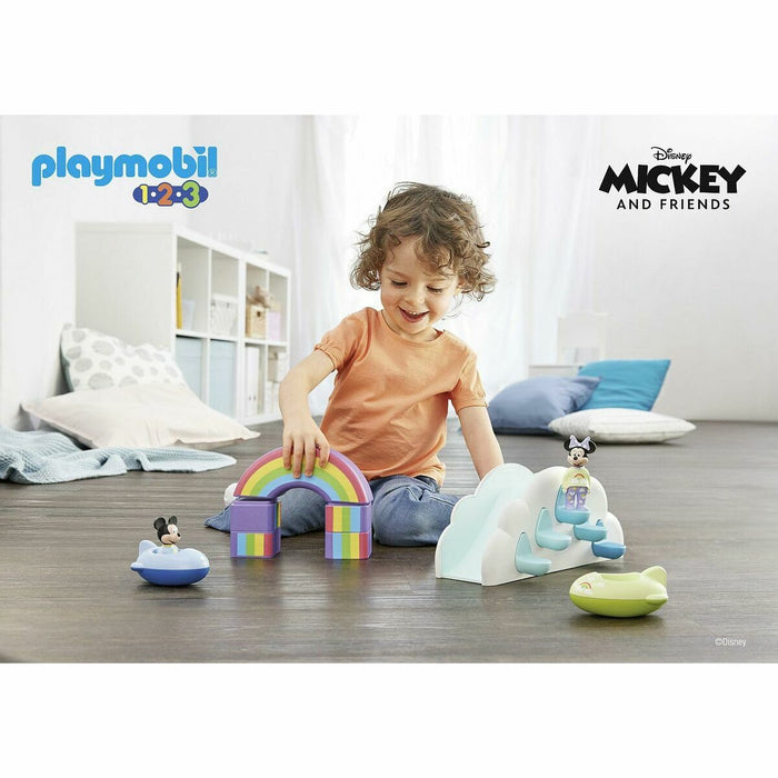 Playset Playmobil 1,2,3 Mickey 16 Piese Plastic