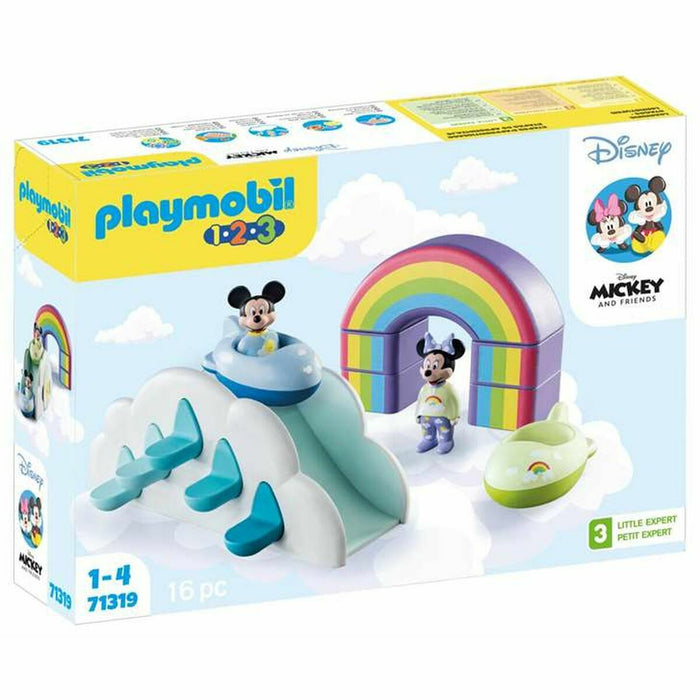 Playset Playmobil 1,2,3 Mickey 16 Piese Plastic