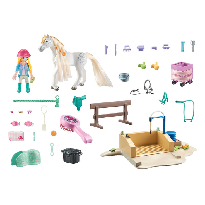 Playset Playmobil 71354 Horses of Waterfall 86 Piese