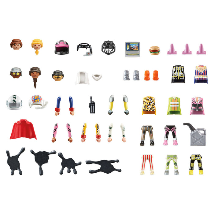 Playset Playmobil 71399 Stunt Show 74 Piese