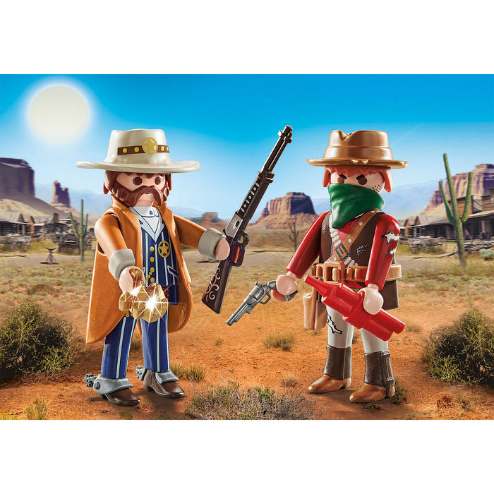 Playset Playmobil Sheriff 14 Piese