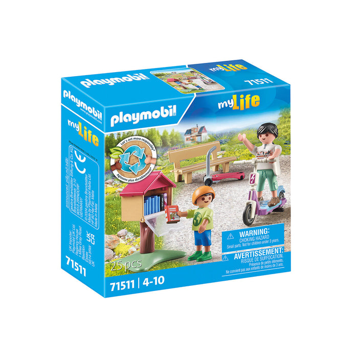 Playset Playmobil Color Motocicletă 25 Piese