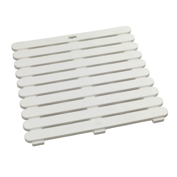 Platformă Wenko 22945100 Plastic Interior/Exterior 55 x 55 cm Alb