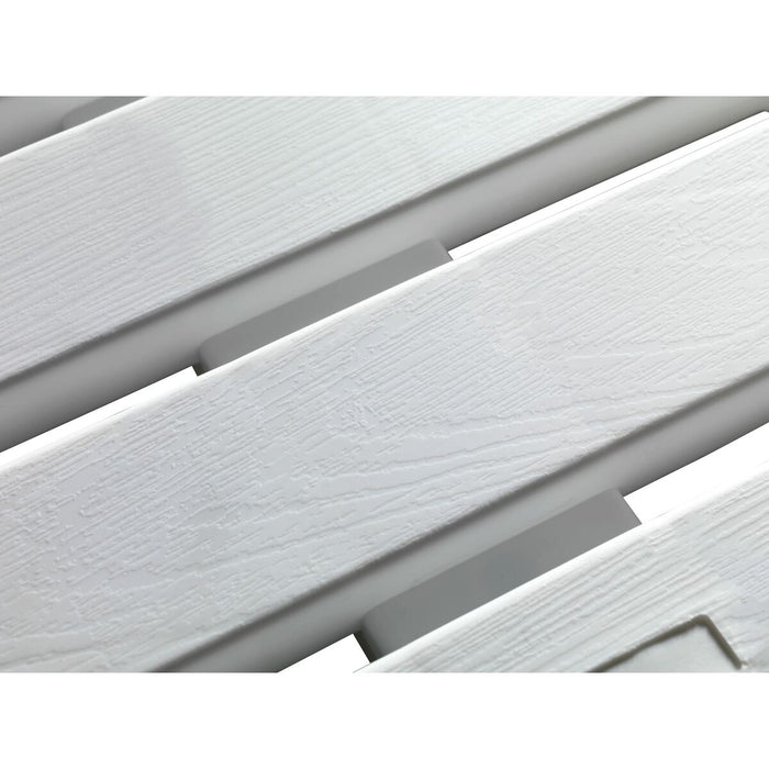 Platformă Wenko 22945100 Plastic Interior/Exterior 55 x 55 cm Alb
