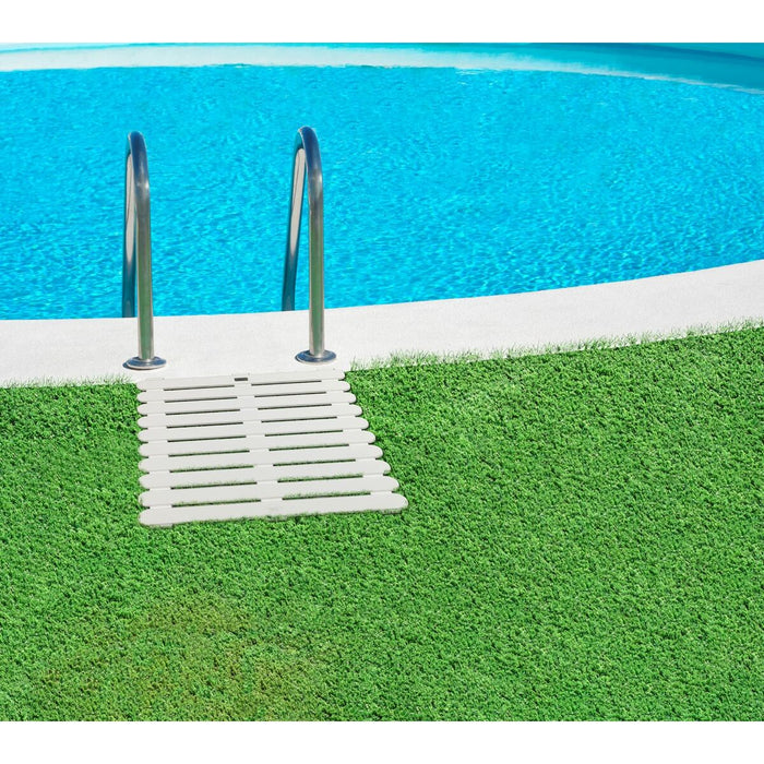 Platformă Wenko 22945100 Plastic Interior/Exterior 55 x 55 cm Alb