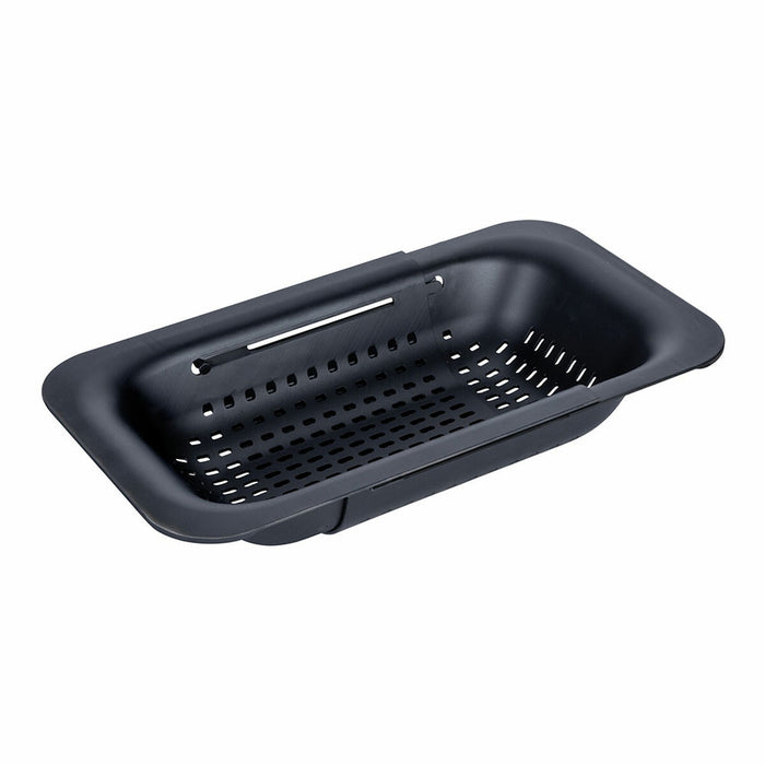 Ștergător de vase extensibil pentru chiuvetă Wenko Sievo 55012100 Negru