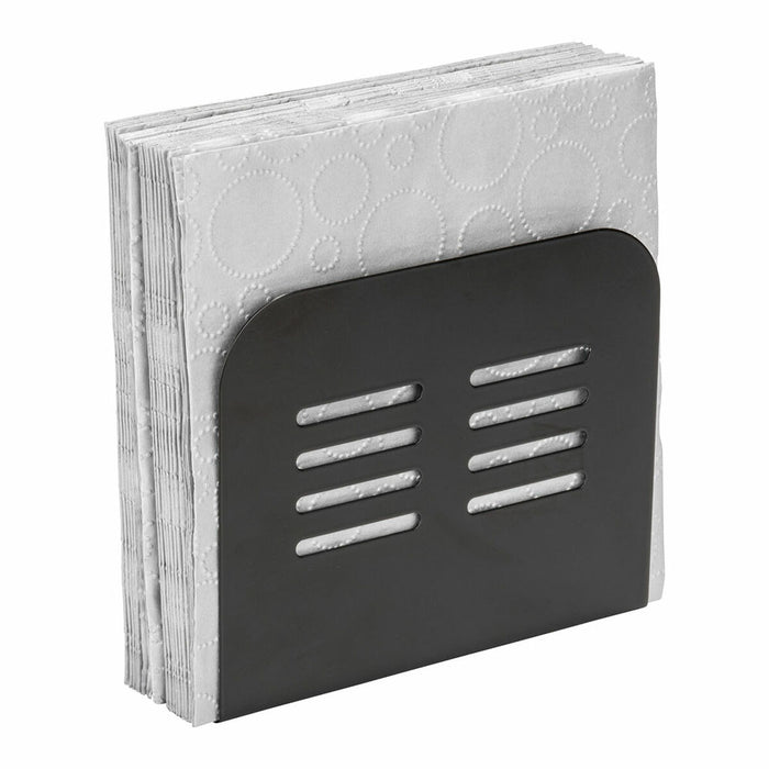 Suport pentru Șervețele Wenko Baco 55025100 Negru Metal