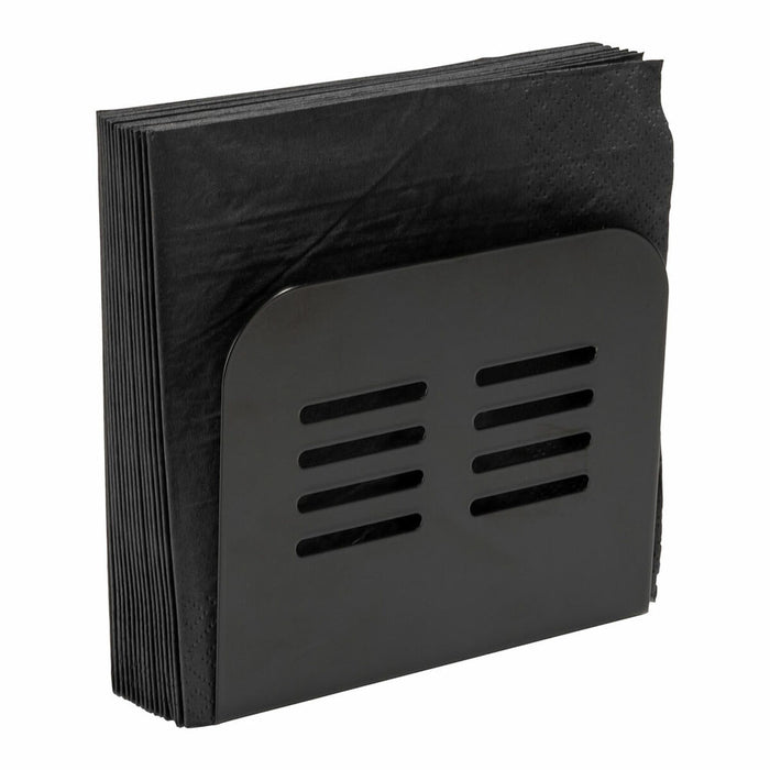 Suport pentru Șervețele Wenko Baco 55025100 Negru Metal