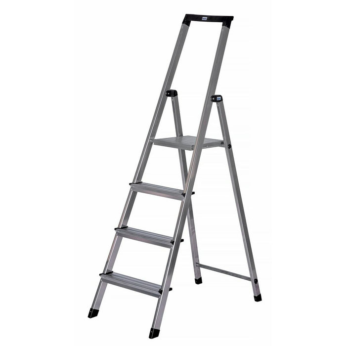 Scară pliantă cu 4 trepte Krause 126221 Argintiu Aluminiu