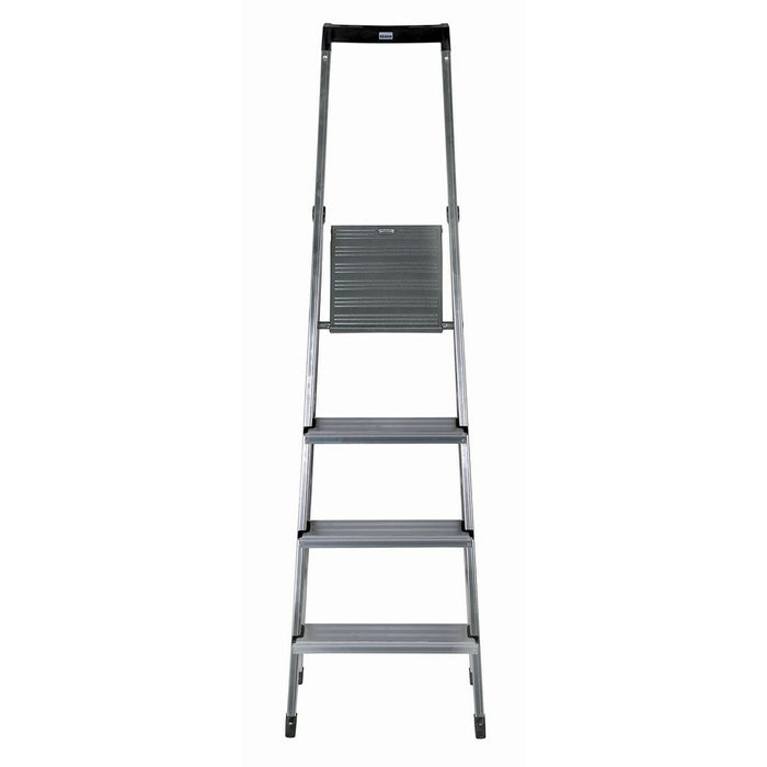 Scară pliantă cu 4 trepte Krause 126221 Argintiu Aluminiu