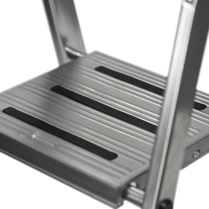 Scară pliantă cu 3 trepte Krause 126313 Argintiu Aluminiu