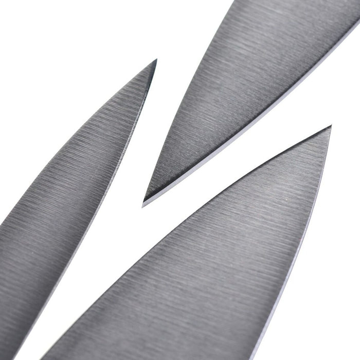 Set de Cuțite Zwilling 35048-000-0 Negru Oțel (3 Unități) Plastic