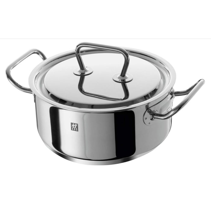Oală cu capac Zwilling 66580-000-0 Argintiu Oțel inoxidabil Ø 24 cm Ø 20 cm Ø 16 cm 1,5 L 2 L 3 L 4 L 6 L (5 Unități)