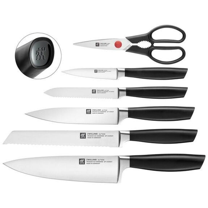Set de Tacâmuri Zwilling 33760-600-0 Alb Negru Oțel inoxidabil Plastic 7 Piese