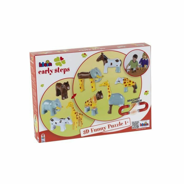 Puzzle 3D Klein Animals Magnetic 16 Piese