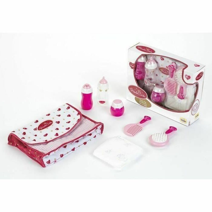 Accesorii pentru papusi Princess Coralie Bag with Diapers Klein PRINCESS CORALIE (26 x 20 x 7 cm)