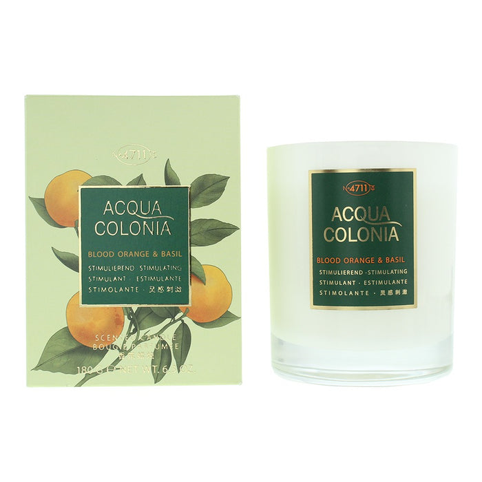 Lumânare parfumată 4711 Acqua Colonia Blood Orange & Basil, 180 g