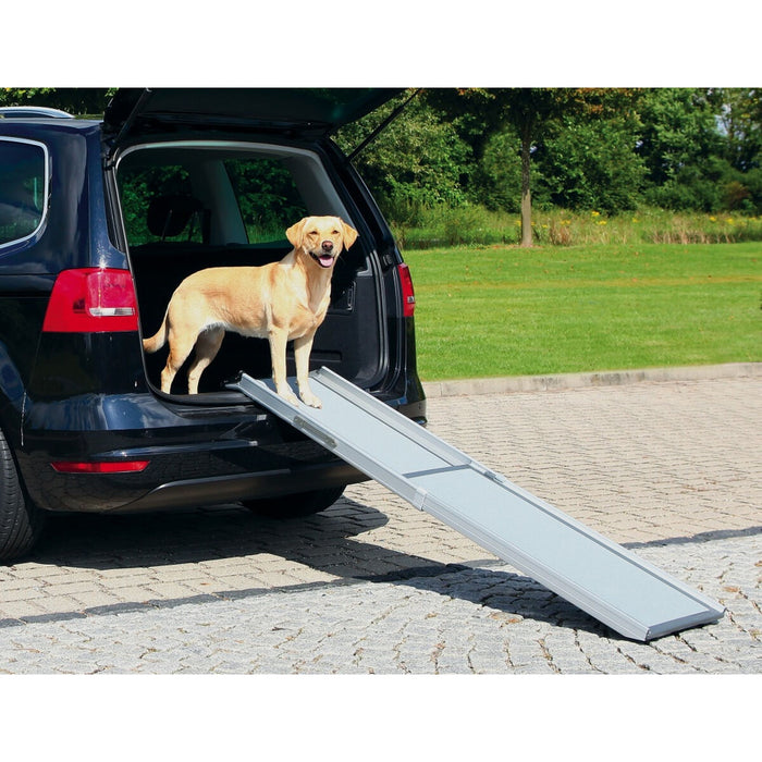 Rampă portabilă Trixie T3940 Gri Aluminiu Plastic 43 x 100/180 cm