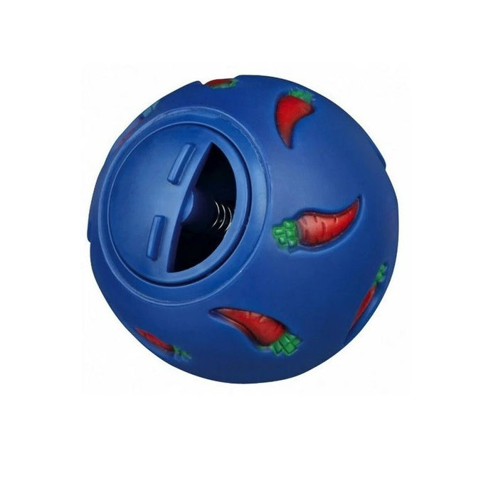 Míč Trixie 6275 Iepure Snacks Ø 7 cm Galben Albastru Multicolor Plastic (1 Piese)