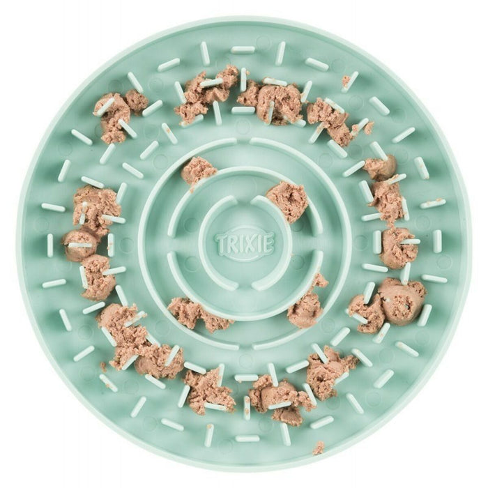 Castron de hrană pentru animale de companie Trixie Junior Licking Verde Mentă (1 Piese)