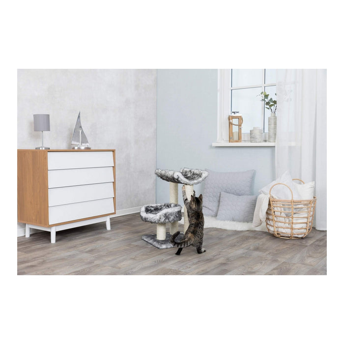Suport de Ascuțit Gheare pentru Pisici Trixie 44567 Copac Sisal Negru Ø 8 cm 62 cm 36 x 36 cm