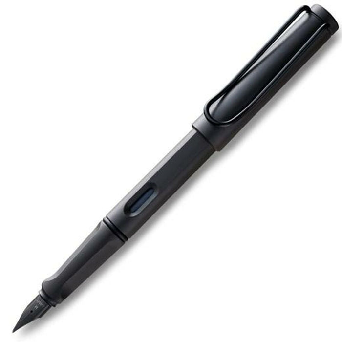 Stilou de caligrafie Lamy Safari 017F Negru mat Albastru