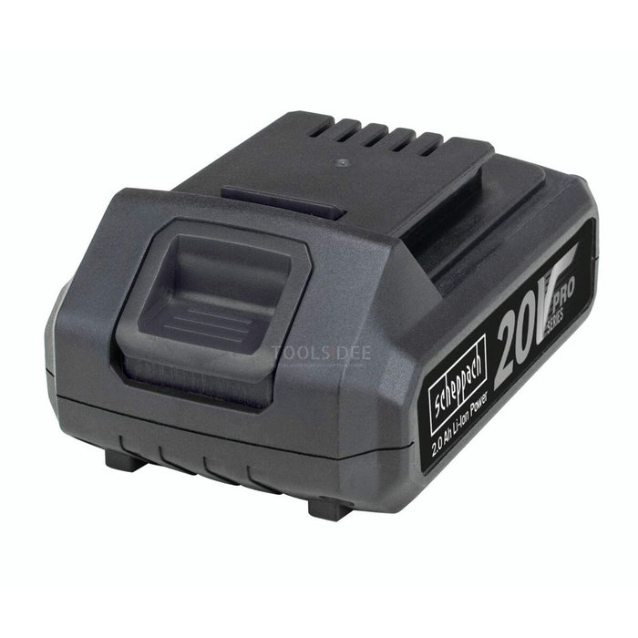 Charger and rechargeable battery set Scheppach 7909205704 20 V Litio Ion 2 Ah