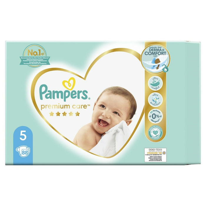Scutece de unică folosință Pampers                                 5 (88 Unități)
