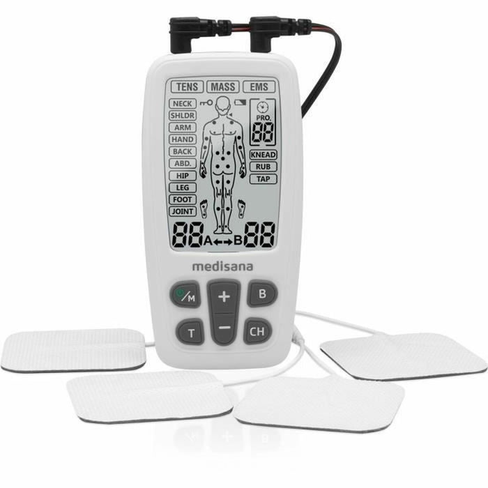 Electrostimulator Muscular Medisana Negru/Alb