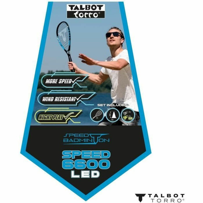Paletă de badminton Schildkröt Negru/Albastru