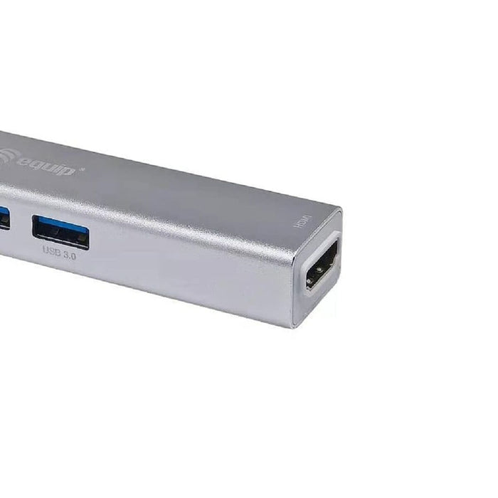 Hub USB Equip 133480 Gri