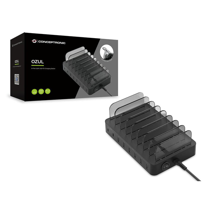 Încărcător portabil Conceptronic OZUL02B Negru