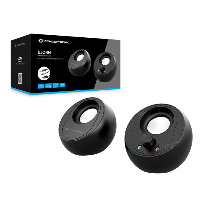 Difuzoare PC Conceptronic BJORN01B Negru