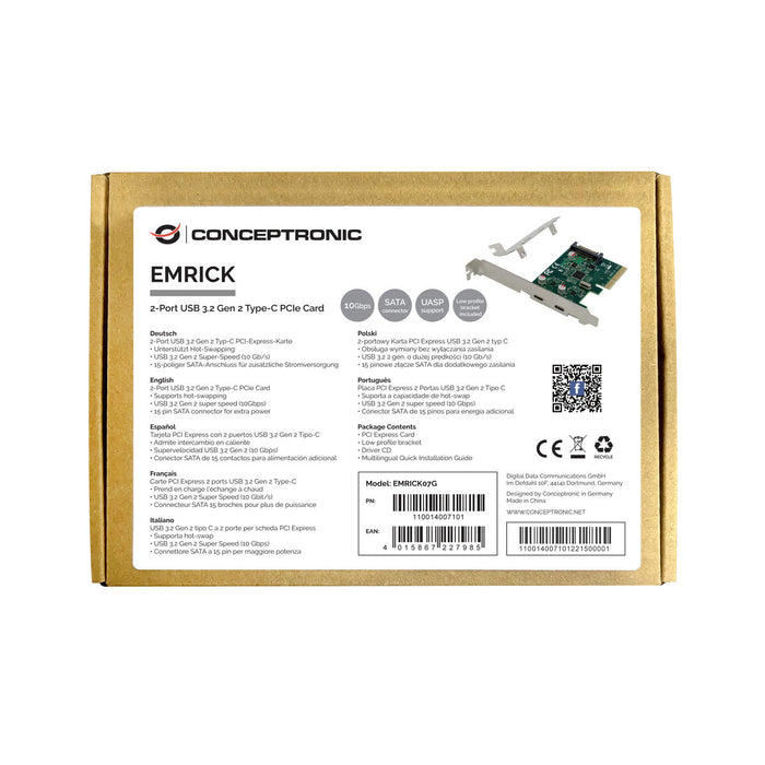 Placă PCI Conceptronic 110014007101