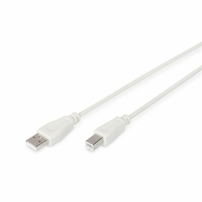 Cablu USB A la USB B Digitus AK-300105-030-E Bej 3 m
