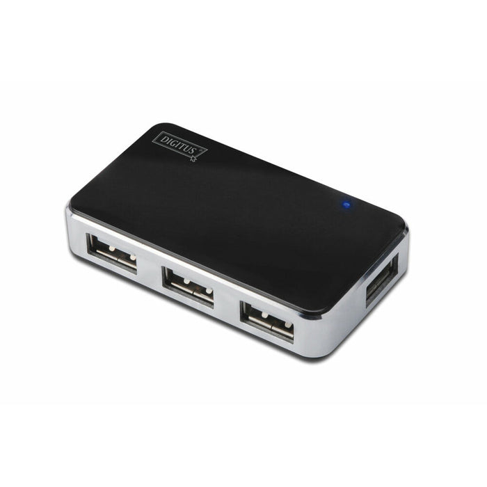 Hub USB Digitus DA-70220 Negru Negru/Gri
