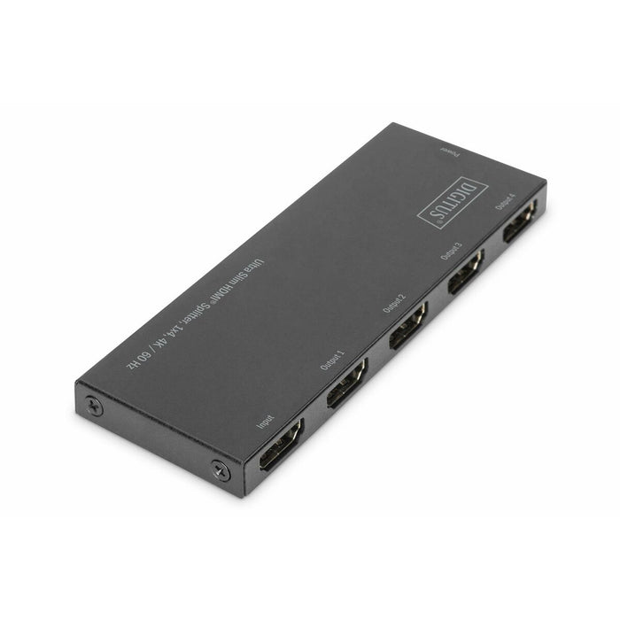 Switch HDMI Digitus DIGITUS Divisor HDMI® Ultra Slim, 1x4, 4 K / 60 Hz