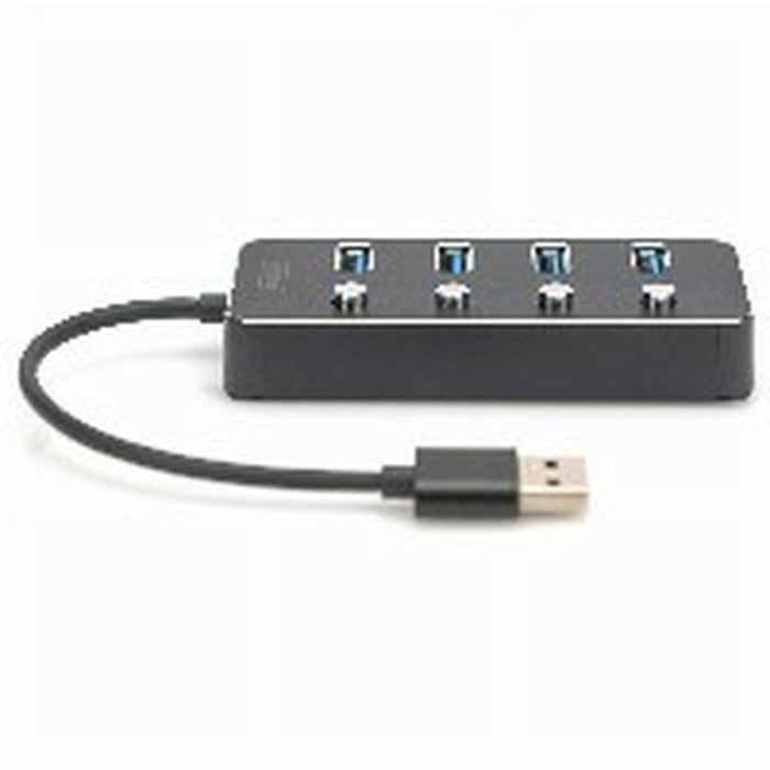 Hub USB Digitus DA-70247 Negru Gri