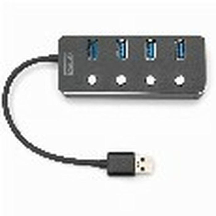 Hub USB Digitus DA-70247 Negru Gri