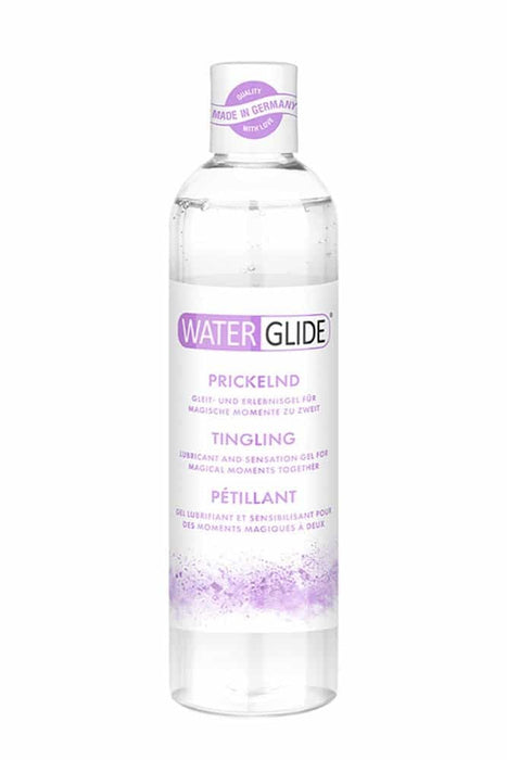 Lubrifiant pe bază de apă, Waterglide Tingling, aromă de mentol, 300 ml