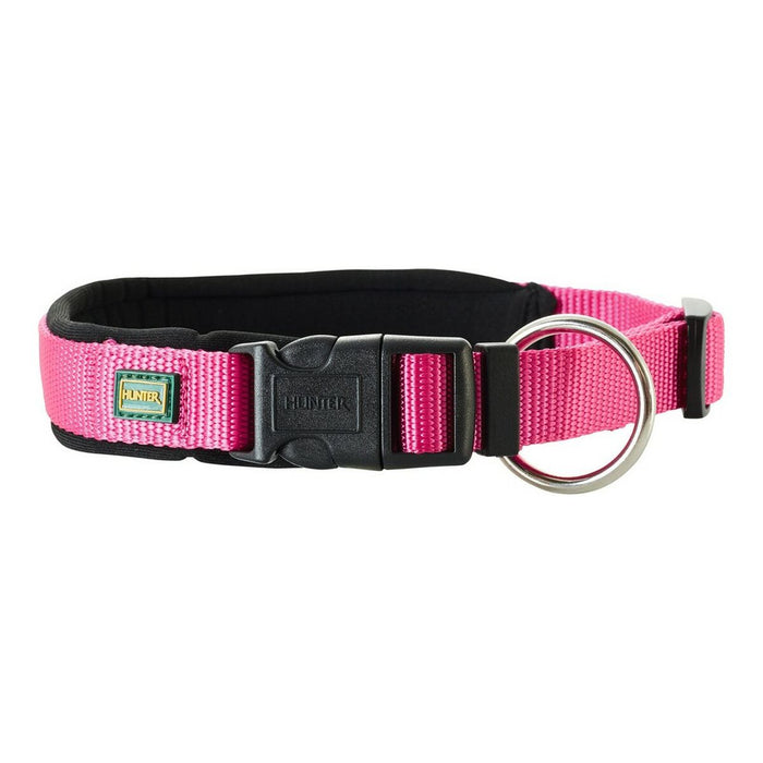 Zgardă pentru câini Hunter Neopren Vario Fucsia (30-35 cm)