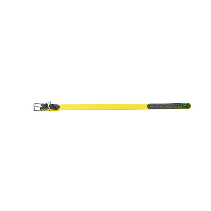 Zgardă pentru câini Hunter Convenience 53-61 cm L/XL Galben