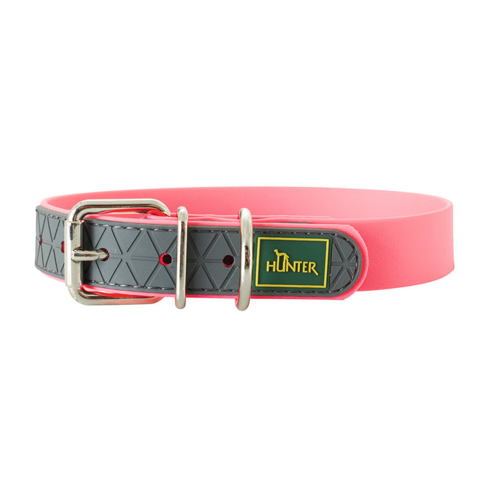 Zgardă pentru câini Hunter Convenience 53-61 cm L/XL Roz