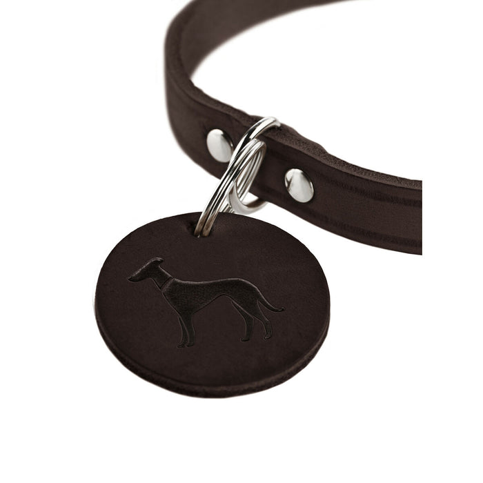 Zgardă pentru câini Hunter Aalborg Ciocolată M 38-47 cm