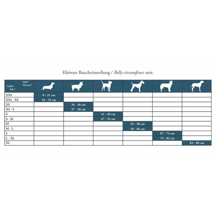 Ham pentru câini Hunter 48-70 cm Roșu S/M 36-51 cm